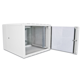 WCAB D 600X650X15U Wirewin 15HE 600X650mm Wirewin 2 teiliger Wandschra Produktbild front M