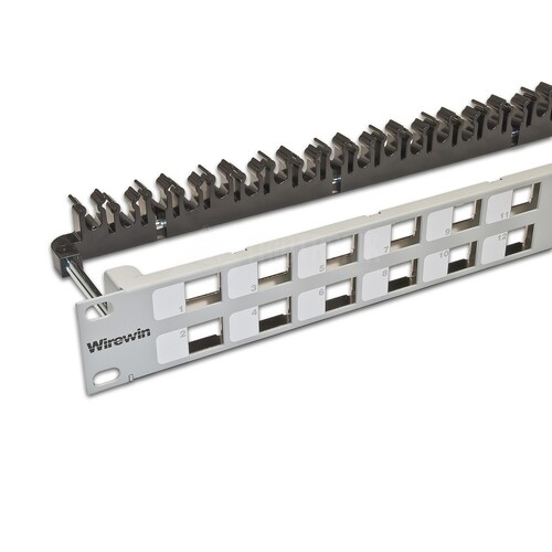 WKS PANEL 24 Wirewin Wirewin High Quality 24 Port Leerpanel für Keystone Produktbild