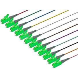 PIG 09 LC/APC-12 2.0 Lightwin Lightwin Faserpigtail, Singlemode 9/125µm, OS2, Produktbild front M