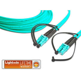 LDP-50 LC-LC 2.0 OM3 FD Lightwin Lightwin High Quality Duplex LWL Patch Produktbild