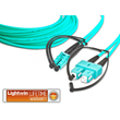 LDP-50 LC-SC 1.0 OM3 FD Lightwin Lightwin High Quality Duplex LWL Patch Produktbild