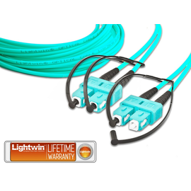 LDP-50 SC-SC 1.0 OM3 FD Lightwin Lightwin High Quality Duplex LWL Patch Produktbild