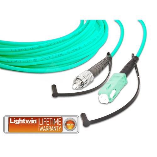 LSP-50 FC-SC 2.0 OM3 Lightwin Lightwin High Quality Simplex LWL Patchkabel, Mu Produktbild