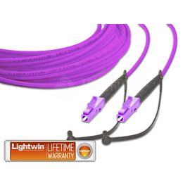 LSP-50 LC-LC 1.0 OM4 Lightwin Lightwin High Quality Simplex LWL Patchkabel, Mu Produktbild