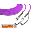 LSP-50 ST-ST 1.0 OM4 Lightwin Lightwin High Quality Simplex LWL Patchkabel, Mu Produktbild front S
