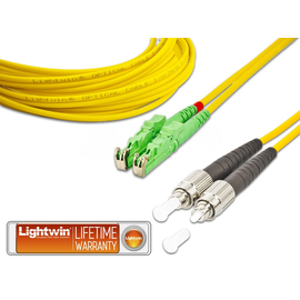 LDP-09 E2/APC-FC 2.0 Lightwin Lightwin High Quality Duplex LWL Patchkabel, Sin Produktbild front M