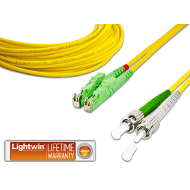 LDP-09 E2/APC-ST 1.0 Lightwin Lightwin High Quality Duplex LWL Patchkabel, Sin Produktbild front M