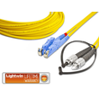 LDP-09 E2-FC 15.0 Lightwin Lightwin High Quality Duplex LWL Patchkabel, Sin Produktbild front S