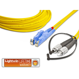 LDP-09 E2-FC 3.0 Lightwin Lightwin High Quality Duplex LWL Patchkabel, Singlemo Produktbild front M