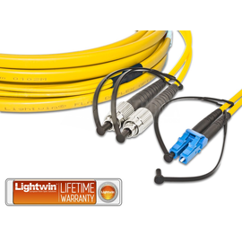 LDP-09 FC-LC 1.0 FD Lightwin Lightwin High Quality Duplex LWL Patchkabel, Sin Produktbild