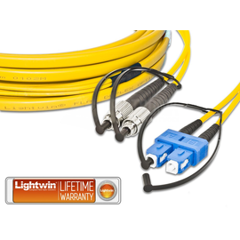 LDP-09 FC-SC 15.0 FD Lightwin Lightwin High Quality Duplex LWL Patchkabel, Sin Produktbild