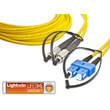 LDP-09 FC-SC 2.0 Lightwin Lightwin High Quality Duplex LWL Patchkabel, Singlemo Produktbild front S