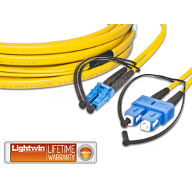 LDP-09 LC-SC 2.0 FD Lightwin Lightwin High Quality Duplex LWL Patchkabel, Sin Produktbild