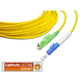 LSP-09 E2/APC-LC 1.0 Lightwin Lightwin High Quality Simplex LWL Patchkabel, Si Produktbild front M