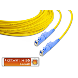 LSP-09 E2-E2 1.0 Lightwin Lightwin High Quality Simplex LWL Patchkabel, Singlem Produktbild front M