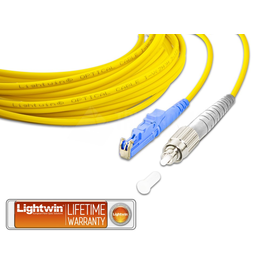 LSP-09 E2-FC 2.0 Lightwin Lightwin High Quality Simplex LWL Patchkabel, Singlem Produktbild front M