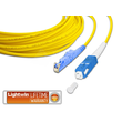 LSP-09 E2-SC 15.0 Lightwin Lightwin High Quality Simplex LWL Patchkabel, Si Produktbild front S