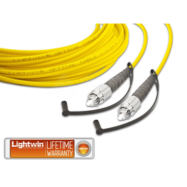 LSP-09 FC-FC 2.0 Lightwin Lightwin High Quality Simplex LWL Patchkabel, Singlem Produktbild front M