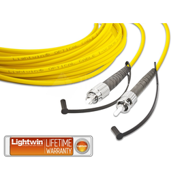 LSP-09 FC-ST 3.0 Lightwin Lightwin High Quality Simplex LWL Patchkabel, Singlem Produktbild front M