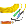 LSP-09 LC/APC-LC 5.0 Lightwin Lightwin High Quality Simplex LWL Patchkabel, Si Produktbild front S