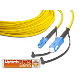 LSP-09 LC-SC 5.0 A1 Lightwin Lightwin High Quality Simplex LWL Patchkabel, Si Produktbild