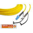 LSP-09 LC-ST 3.0 Lightwin Lightwin High Quality Simplex LWL Patchkabel, Singlem Produktbild front S