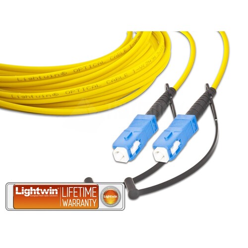 LSP-09 SC-SC 1.0 Lightwin Lightwin High Quality Simplex LWL Patchkabel, Singlem Produktbild