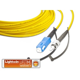 LSP-09 SC-ST 2.0 Lightwin Lightwin High Quality Simplex LWL Patchkabel, Singlem Produktbild