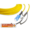 LSP-09 SC-ST 3.0 Lightwin Lightwin High Quality Simplex LWL Patchkabel, Singlem Produktbild front S