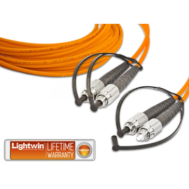 LDP-62 FC-FC 1.0 Lightwin Lightwin High Quality Duplex LWL Patchkabel, Multimod Produktbild front M