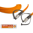 LDP-62 LC-LC 3.0 Lightwin Lightwin High Quality Duplex LWL Patchkabel, Multimod Produktbild front S