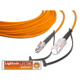 LSP-62 LC-SC 3.0 Lightwin Lightwin High Quality Simplex LWL Patchkabel, Multimo Produktbild front M