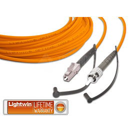 LSP-62 LC-ST 10.0 Lightwin Lightwin High Quality Simplex LWL Patchkabel, Mu Produktbild front M