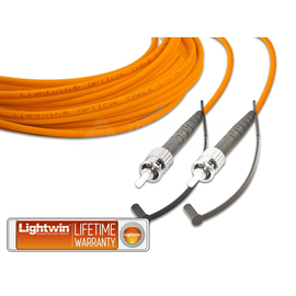 LSP-62 ST-ST 1.0 Lightwin Lightwin High Quality Simplex LWL Patchkabel, Multimo Produktbild front M