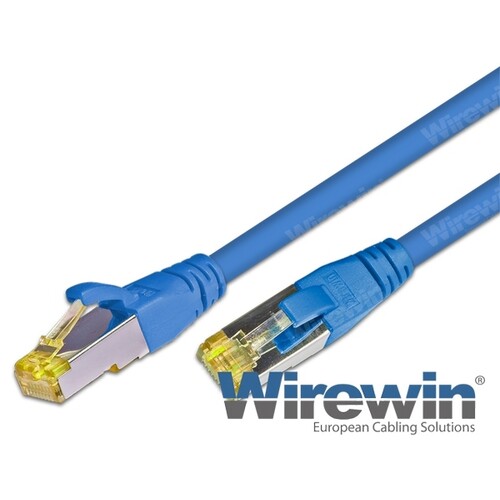 PKW-PIMF-KAT6A 0.5 BL Wirewin Wirewin KAT6A High Quality Patchkabel, S/FTP, b Produktbild