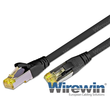 PKW-PIMF-KAT6A 0.5 SW Wirewin Wirewin KAT6A High Quality Patchkabel, S/FTP, s Produktbild