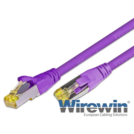 PKW-PIMF-KAT6A 0.5 VI Wirewin Wirewin KAT6A High Quality Patchkabel, S/FTP, v Produktbild