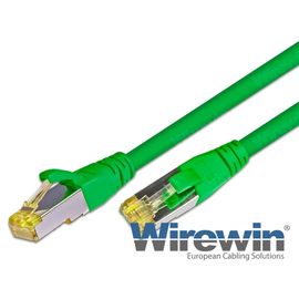 PKW-PIMF-KAT6A 5.0 GN Wirewin Wirewin KAT6A High Quality Patchkabel, S/FTP, g Produktbild