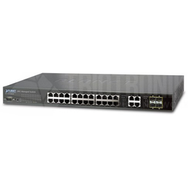 WGSW-24040R Planet IPv6, 24 Port Gigabit with 4 Port SFP Layer 2+/4 SNMP  Manage Produktbild