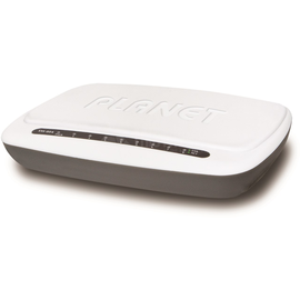 SW-804 Planet 8 Port 10/100Base TX Ethernet Switch, Plastic Produktbild front M