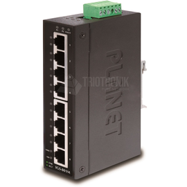 IGS-801M Planet IP30 Slim type 8 Port Industrial Manageable Gigabit Ethernet Produktbild front M
