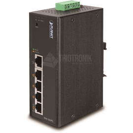 ISW-504PS Planet IP30 5 Port/TP Web/Smart POE Industrial Fast Ethernet Produktbild