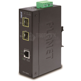 IGT-1205AT Planet IP30 Industrial 10/100/1000T to 2 Port 100/1000X SFP G Produktbild front M