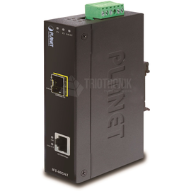 IFT-805AT Planet IP30 Slim type Industrial Fast Ethernet Media Converte Produktbild front M