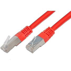 PKN-STP-KAT6 10.0 RT Wirewin KAT6 Patchkabel RJ45 S/FTP, LSOH rot, Länge: Produktbild front M