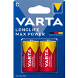 04714101402 VARTA LONGLIFE Max Power C (2STK.-BL.) Baby Batterie Produktbild