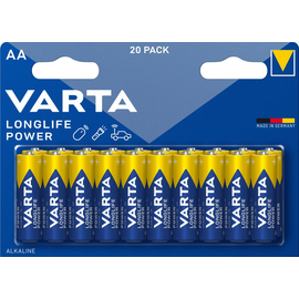 04906121420 VARTA LONGLIFE Power AA (20STK.-BL.) Mignon Batterie Produktbild