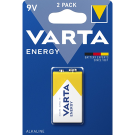 04122229411 Varta ENERGY 9V (1Stk.-Bli.) E-Block Batterie, MN1604 Produktbild