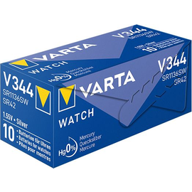 00344101111 VARTA WATCH V344 (1STK.-BL.) Knopfzellenbatterie 1,55V Produktbild