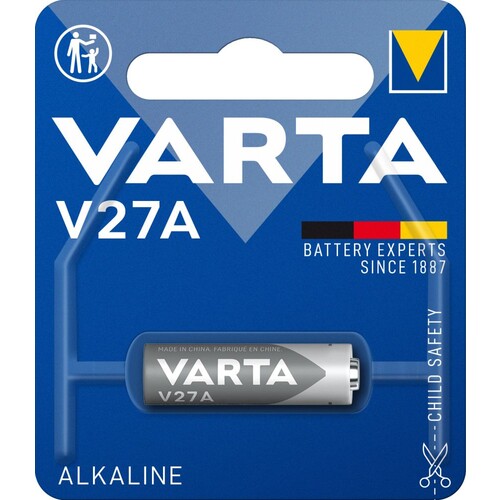 04227101401 VARTA ELECTRONICS V27A (1STK.-BL.) 12v Batterie Produktbild Front View L